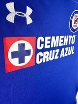 Cruz Azul 2018/19 Retro Blue Cross Home Jersey