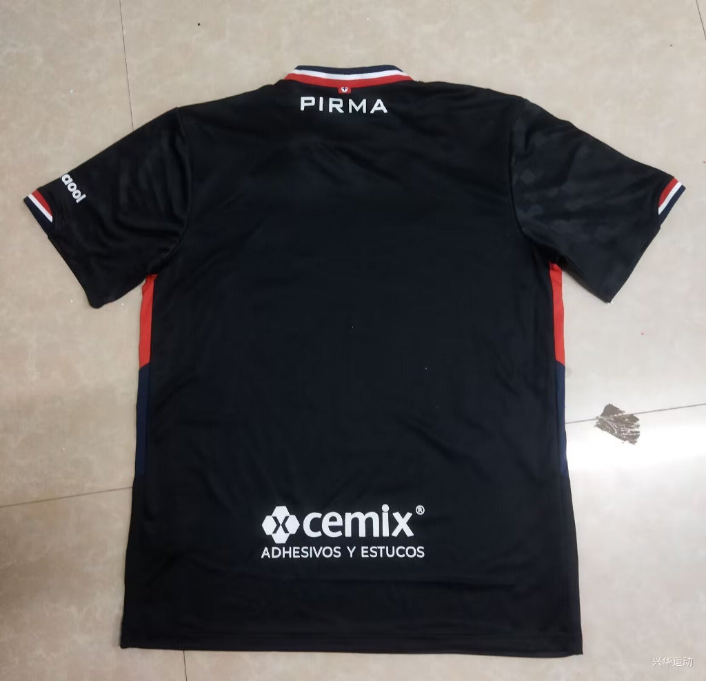 Cruz Azul 25/26 Black/Red Third Jersey