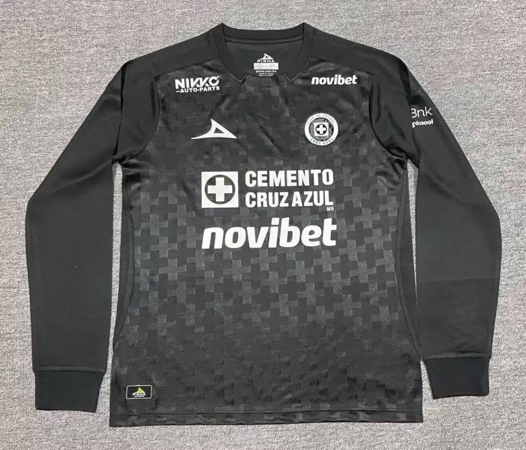Cruz Azul 25/26 Black Third Long Sleeve Jersey