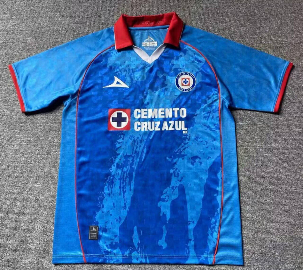 Cruz Azul 25/26 Blue/Red Home Jersey