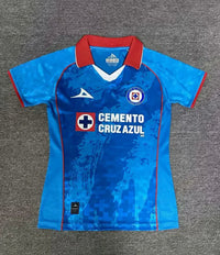 Cruz Azul 25/26 Blue/Red Home Women Jersey