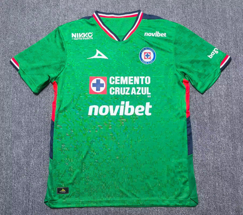 Cruz Azul 25/26 Green/Red Goalkeeper Jersey