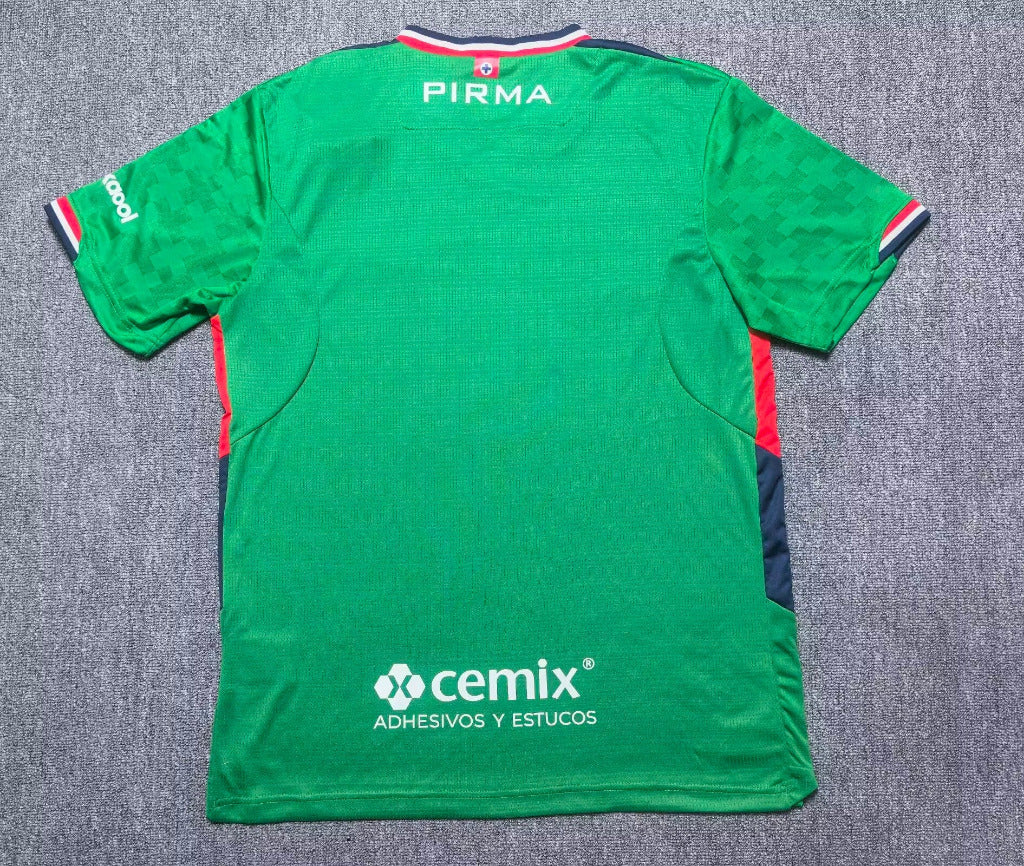 Cruz Azul 25/26 Green/Red Goalkeeper Jersey