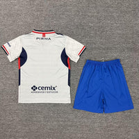 Cruz Azul 25/26 White Away Kids Jersey Set