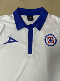 Cruz Azul 25/26 White/Blue Polo Jersey
