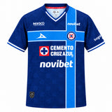 Cruz Azul 26/27 Blue/Light Blue Cross with White Trim Third Jersey