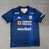 Cruz Azul 26/27 Blue/Light Blue Cross with White Trim Third Jersey