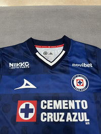 Cruz Azul 26/27 Blue/Light Blue Cross with White Trim Third Jersey