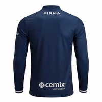 Cruz Azul 26/27 Blue/Light Blue Cross with White Trim Third Long Sleeve Player Version Jersey