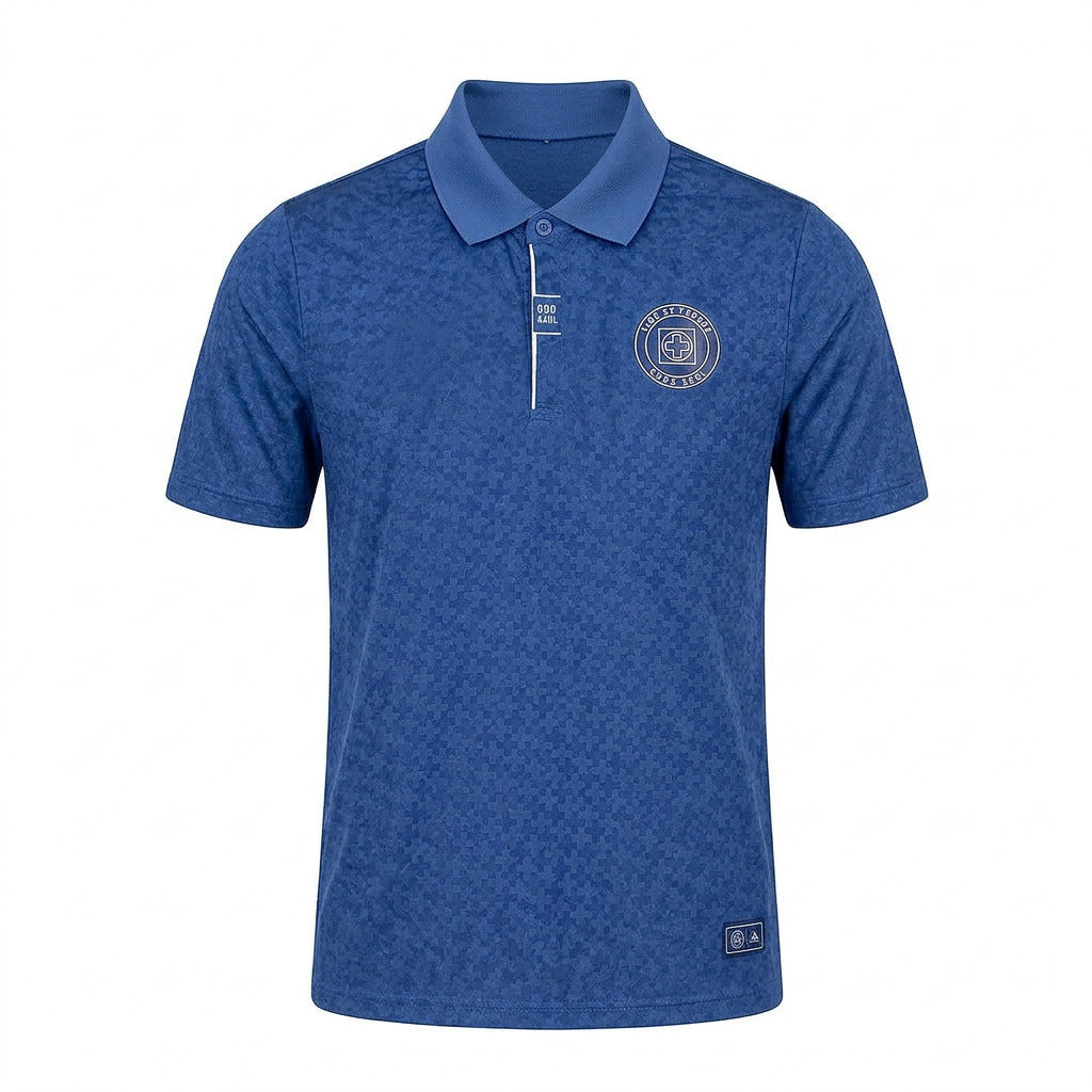 Cruz Azul 26/27 Blue Polo Shirt
