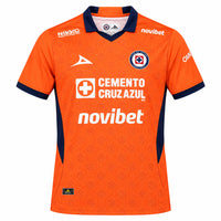 Cruz Azul 26/27 Bright Orange/Dark Navy Trim Goalkeeper Jersey
