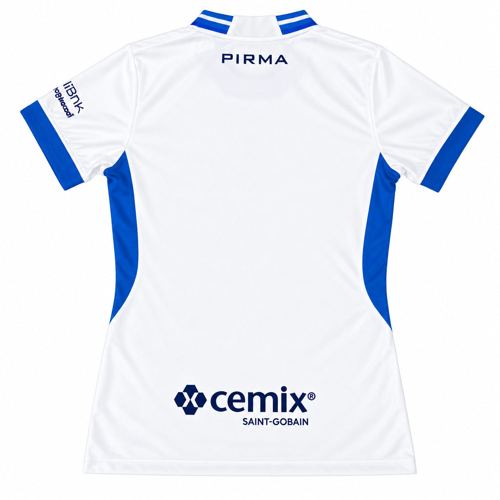 Cruz Azul 26/27 Cruz Azul 26/27 White/Royal Blue Away Women Jersey