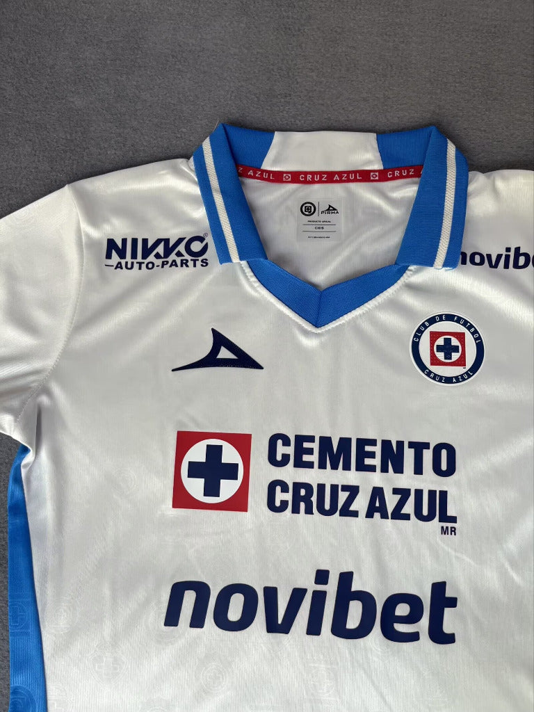 Cruz Azul 26/27 Cruz Azul 26/27 White/Royal Blue Away Women Jersey