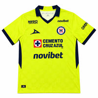 Cruz Azul 26/27 Neon Yellow/Dark Navy Trim Goalkeeper Jersey
