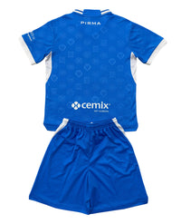 Cruz Azul 26/27 Royal Blue/White Home Kids Jersey Set