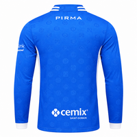 Cruz Azul 26/27 Royal Blue/White Home Long Sleeve Player Version Jersey
