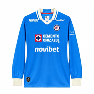Cruz Azul 26/27 Royal Blue/White Trim Home Long Sleeve Jersey