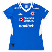 Cruz Azul 26/27 Royal Blue/White Trim Home Women Jersey