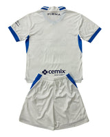 Cruz Azul 26/27 White/Royal Blue Away Kids Jersey Set