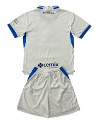 Cruz Azul 26/27 White/Royal Blue Away Kids Jersey Set