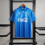 Cruzeiro 1993/94 Vintage Retro Blue Home Jersey