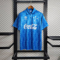 Cruzeiro 1993/94 Vintage Retro Blue Home Jersey