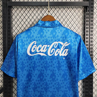 Cruzeiro 1993/94 Vintage Retro Blue Home Jersey