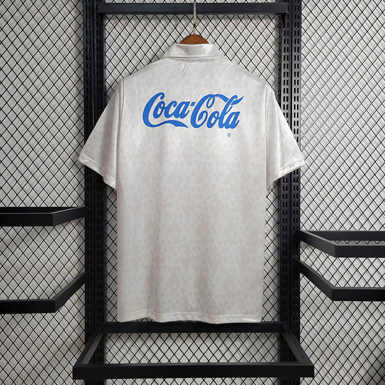 Cruzeiro 1993/94 Vintage Retro White Away Jersey