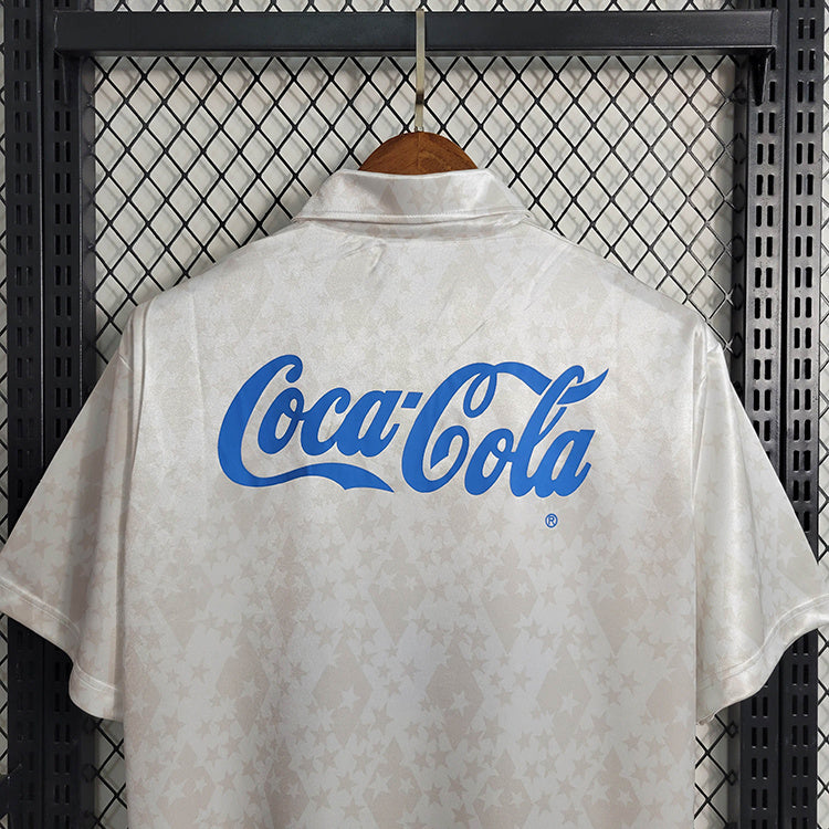 Cruzeiro 1993/94 Vintage Retro White Away Jersey