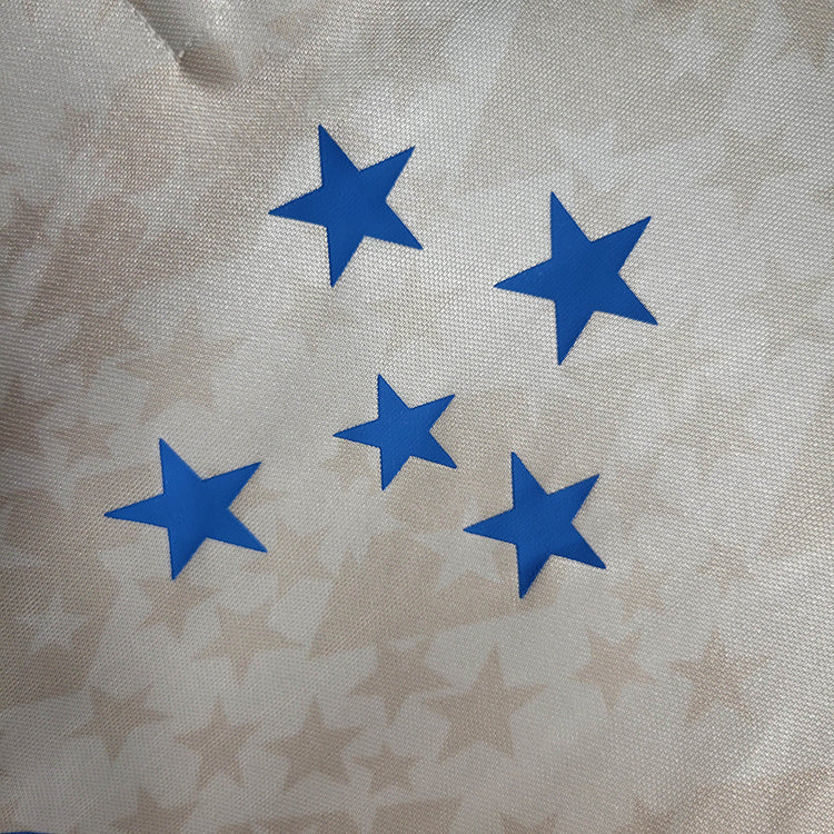 Cruzeiro 1993/94 Vintage Retro White Away Jersey