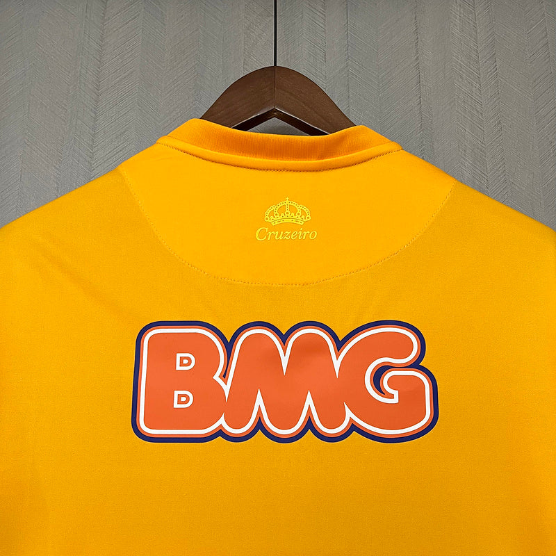 Cruzeiro 2014/15 Vintage Retro Orange Goalkeeper Jersey