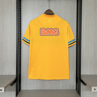 Cruzeiro 2014/15 Vintage Retro Orange Goalkeeper Jersey