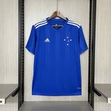 Cruzeiro 2020/21 Retro Royal Blue/White Stripe Home Jersey