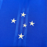 Cruzeiro 2020/21 Retro Royal Blue/White Stripe Home Jersey