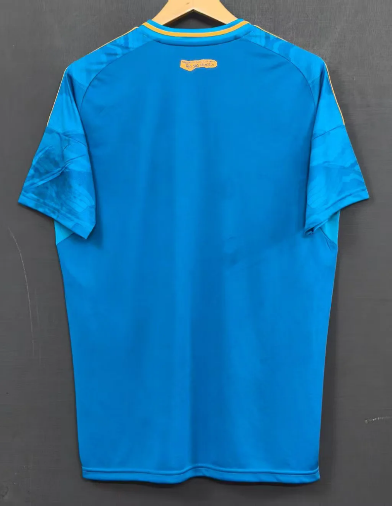 Cruzeiro 25/26 Blue/Yellow Stripe Third Jersey