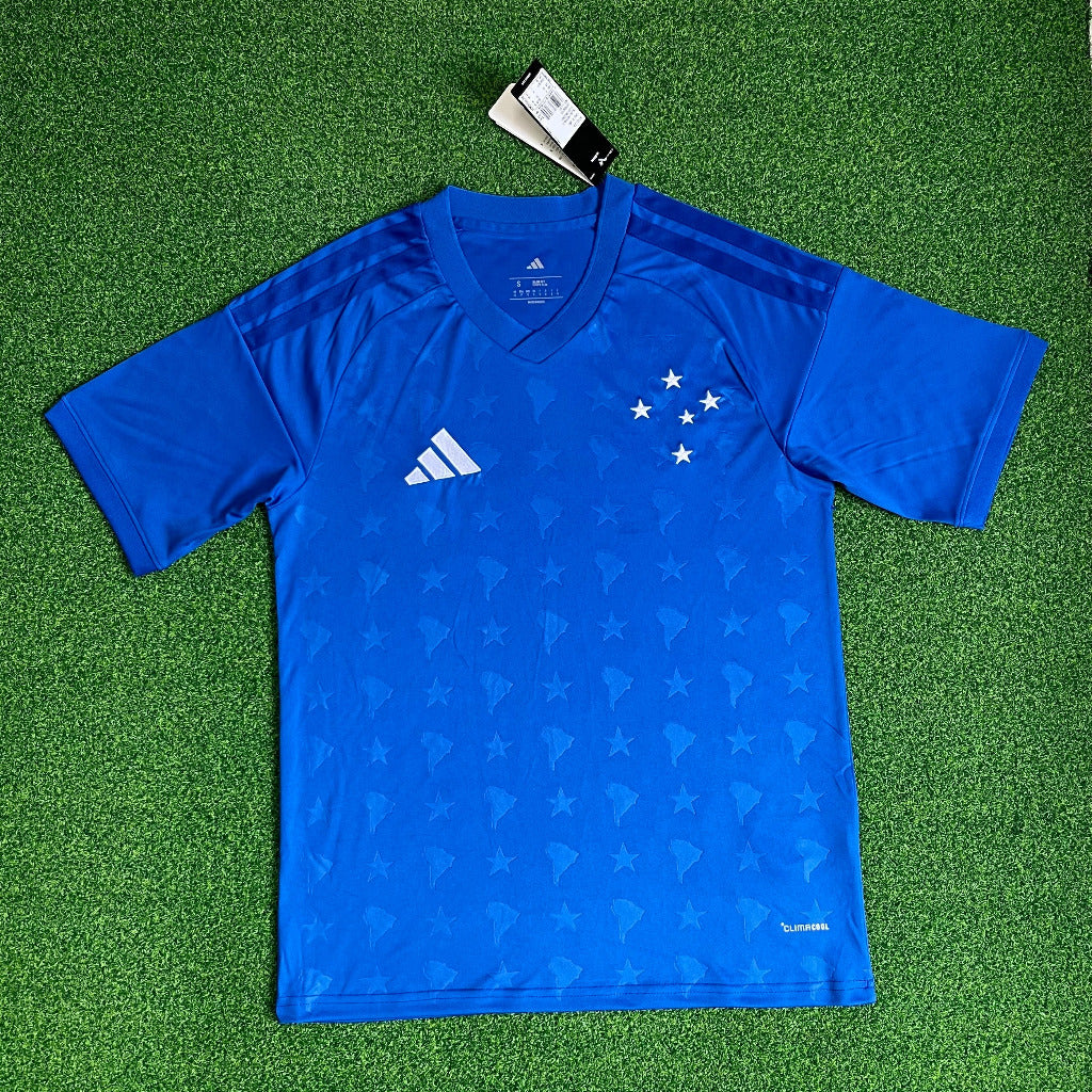 Cruzeiro 26/27 Blue Star Pattern Home Jersey
