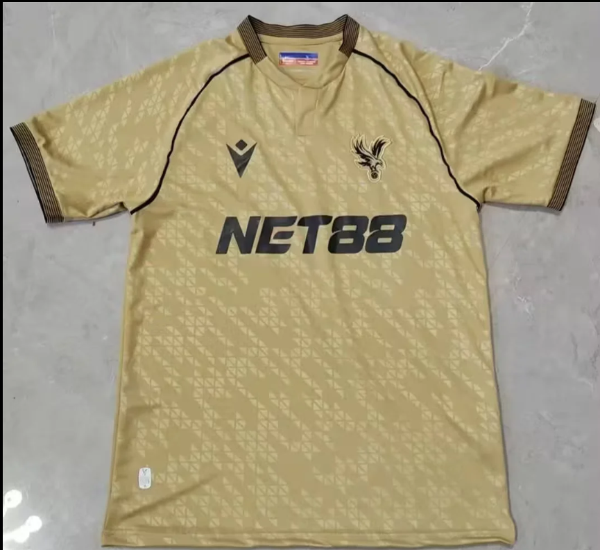 Crystal Palace 25/26 Yellow/Black Away Jersey