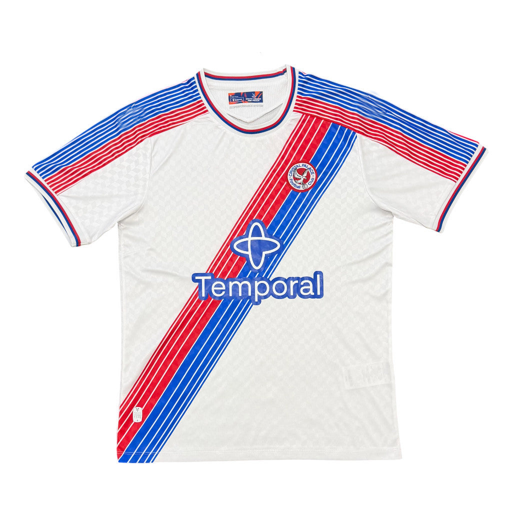 Crystal Palace 26/27 White/Red and Blue Diagonal Sash Home Jersey