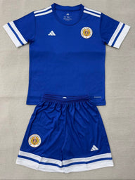 Curaçao 26/27 Blue/White Home Kids Jersey Set