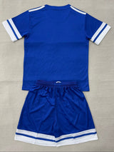 Curaçao 26/27 Blue/White Home Kids Jersey Set