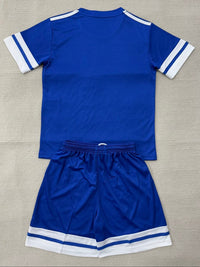 Curaçao 26/27 Blue/White Home Kids Jersey Set