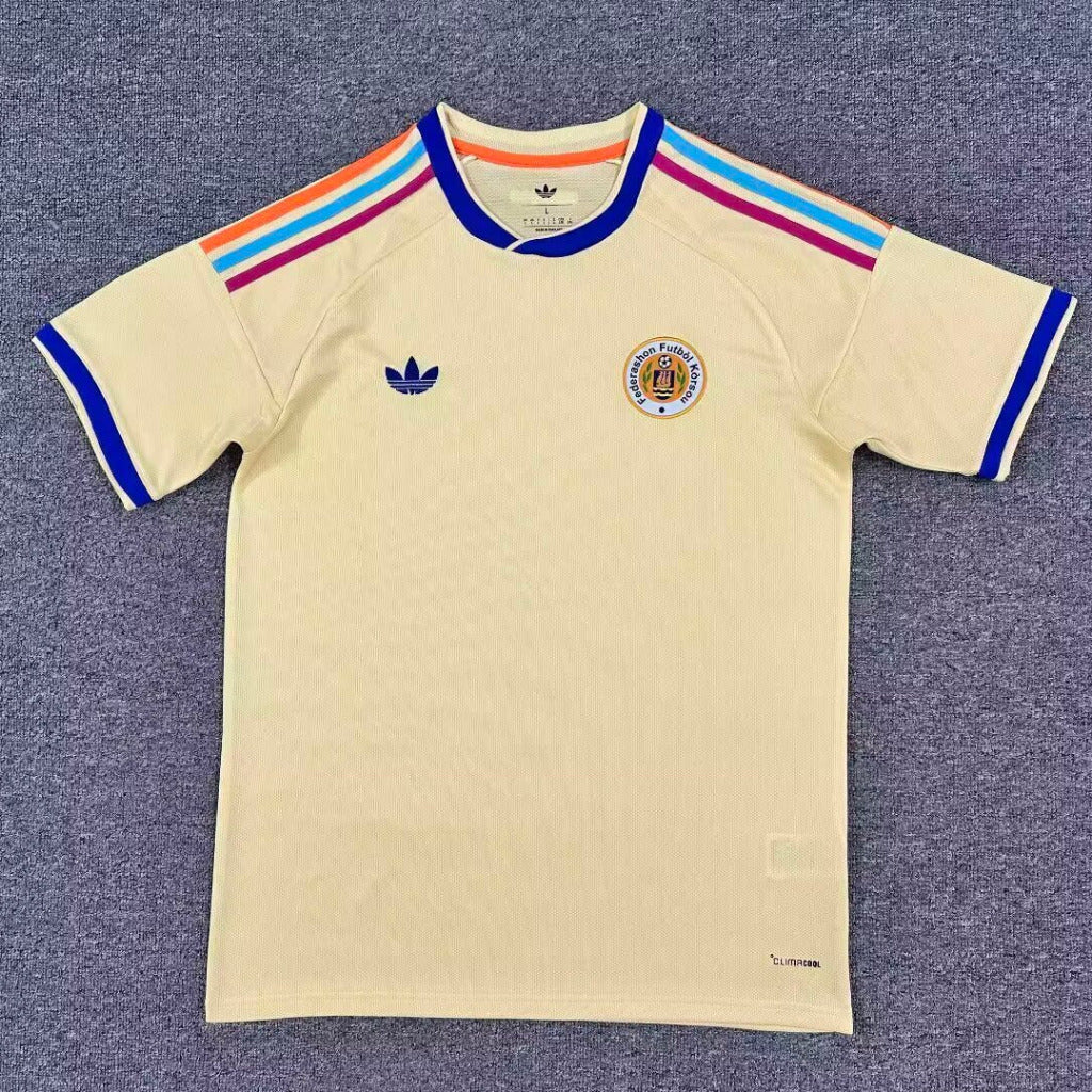 Curaçao 26/27 Pastel Yellow World Cup 3 Stripes Away Jersey
