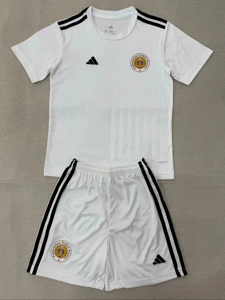 Curaçao 26/27 White Away Kids Jersey Set