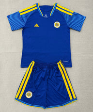 Curaçao 26/27 World Cup Blue/Yellow Home Kids Jersey Set