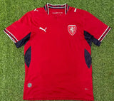 Czech Republic 2026 Red/Navy Home Jersey