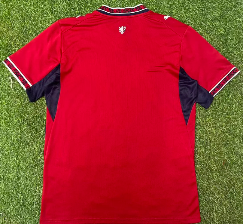Czech Republic 2026 Red/Navy Home Jersey