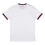 Czech Republic 26/27 White/Black/Red Trim Away Jersey