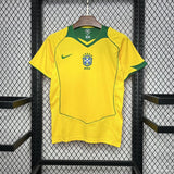 Brazil 2004 Retro Vintage Home Jersey - Concept Kits