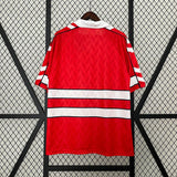 Denmark 1998 Retro Red/White Home Jersey