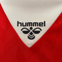 Denmark 1998 Retro Red/White Home Jersey